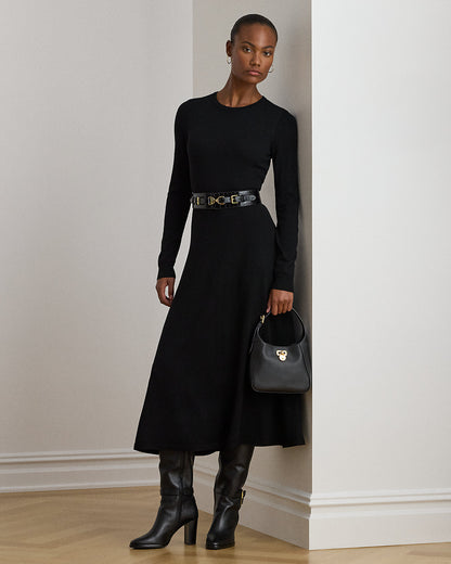 Ralph Lauren Wool Crewneck Sweater Dress