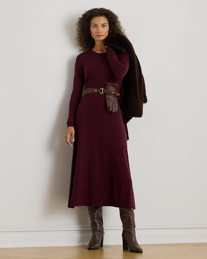 Ralph Lauren Wool Crewneck Sweater Dress