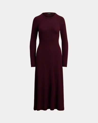 Ralph Lauren Wool Crewneck Sweater Dress