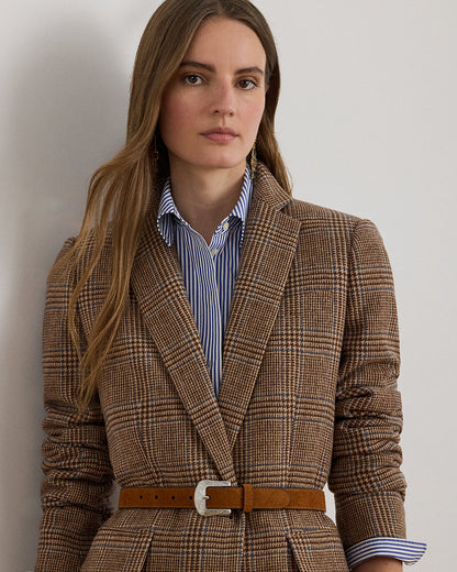 Ralph Lauren Glen Plaid WoolBlend Twill Blazer