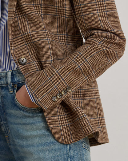 Ralph Lauren Glen Plaid WoolBlend Twill Blazer