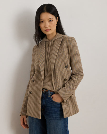 Ralph Lauren DoubleBreasted WoolBlend Twill Blazer