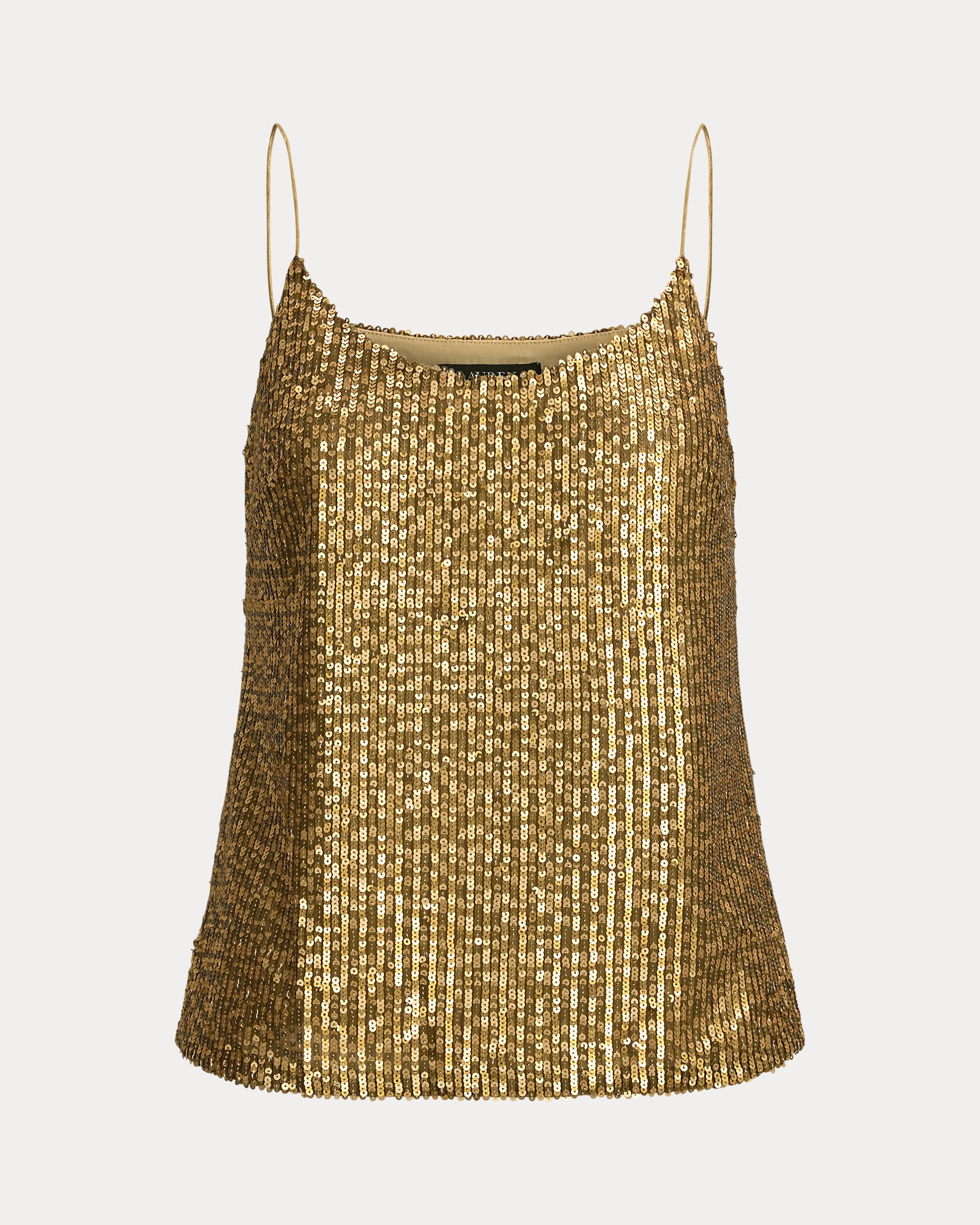 Ralph Lauren Sequined Mesh Camisole
