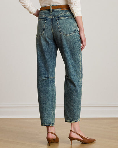 Ralph Lauren HighRise Barrel Jean
