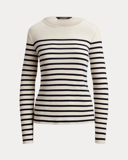 Ralph Lauren Striped Cotton LongSleeve Tee