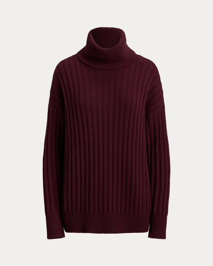 Ralph Lauren WoolBlend Oversize Turtleneck Sweater