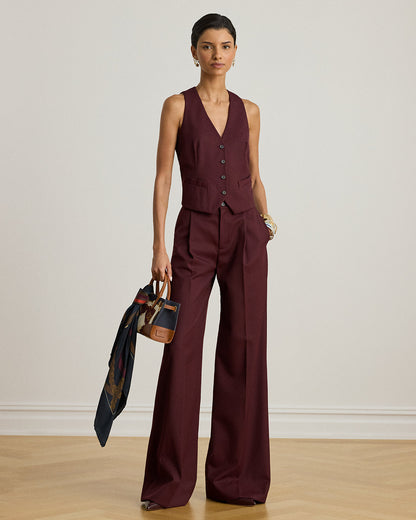 Ralph Lauren WoolBlend Twill Vest