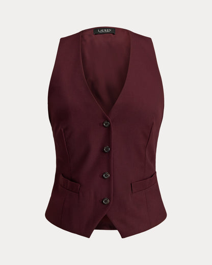 Ralph Lauren WoolBlend Twill Vest