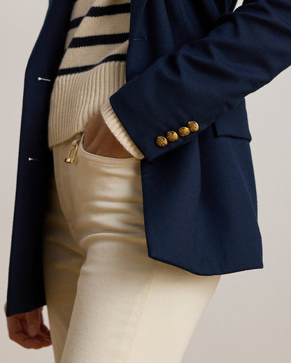 Ralph Lauren DoubleBreasted Wool Twill Blazer