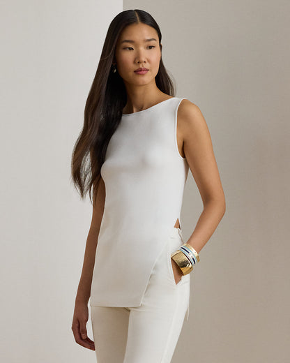 Ralph Lauren RibKnit Sleeveless Sweater