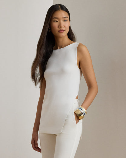 Ralph Lauren RibKnit Sleeveless Sweater