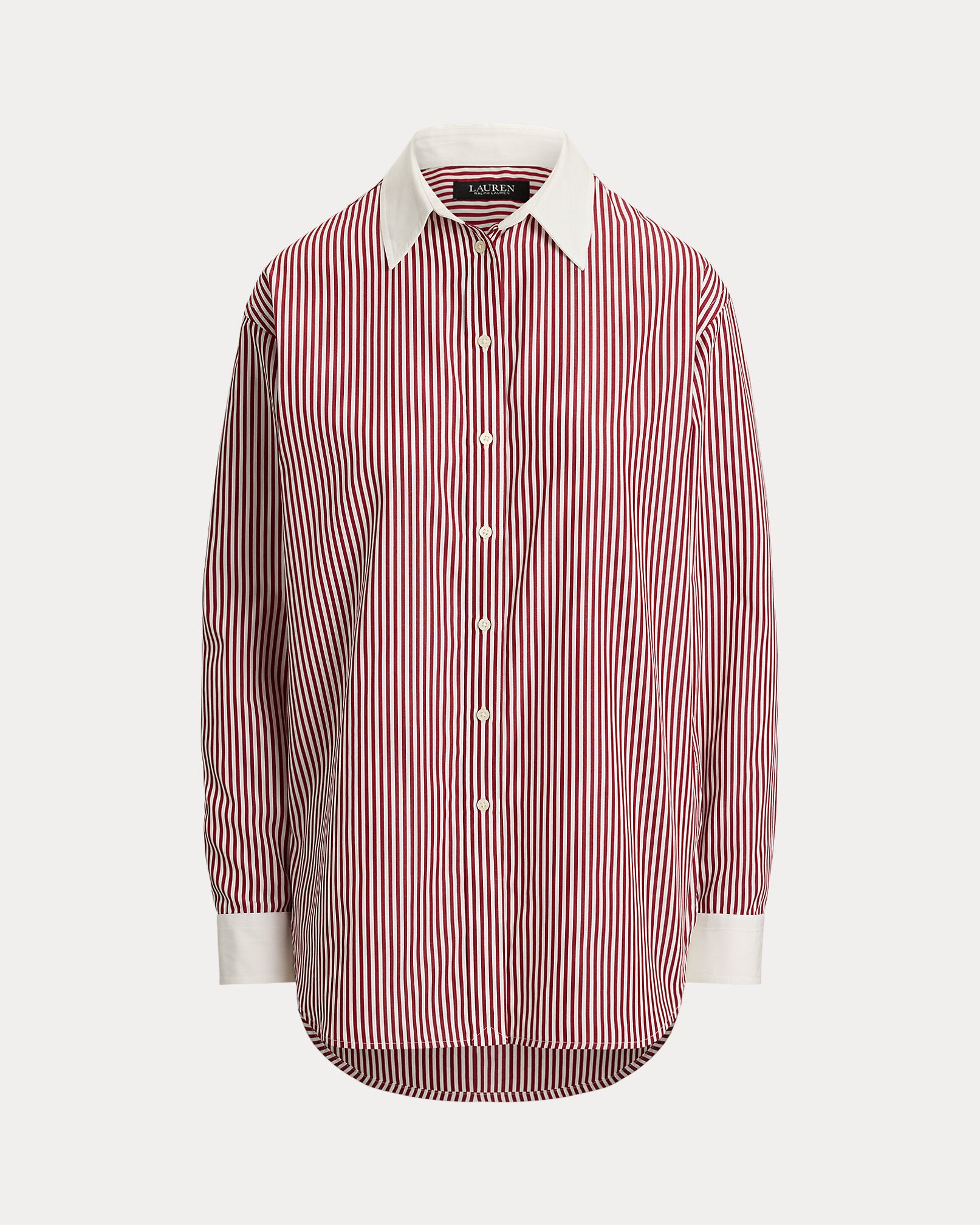 Ralph Lauren Striped Cotton Broadcloth Shirt