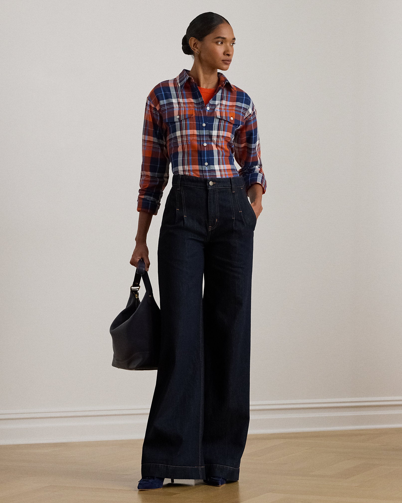 Ralph Lauren Plaid Cotton Twill Shirt