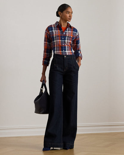 Ralph Lauren Plaid Cotton Twill Shirt