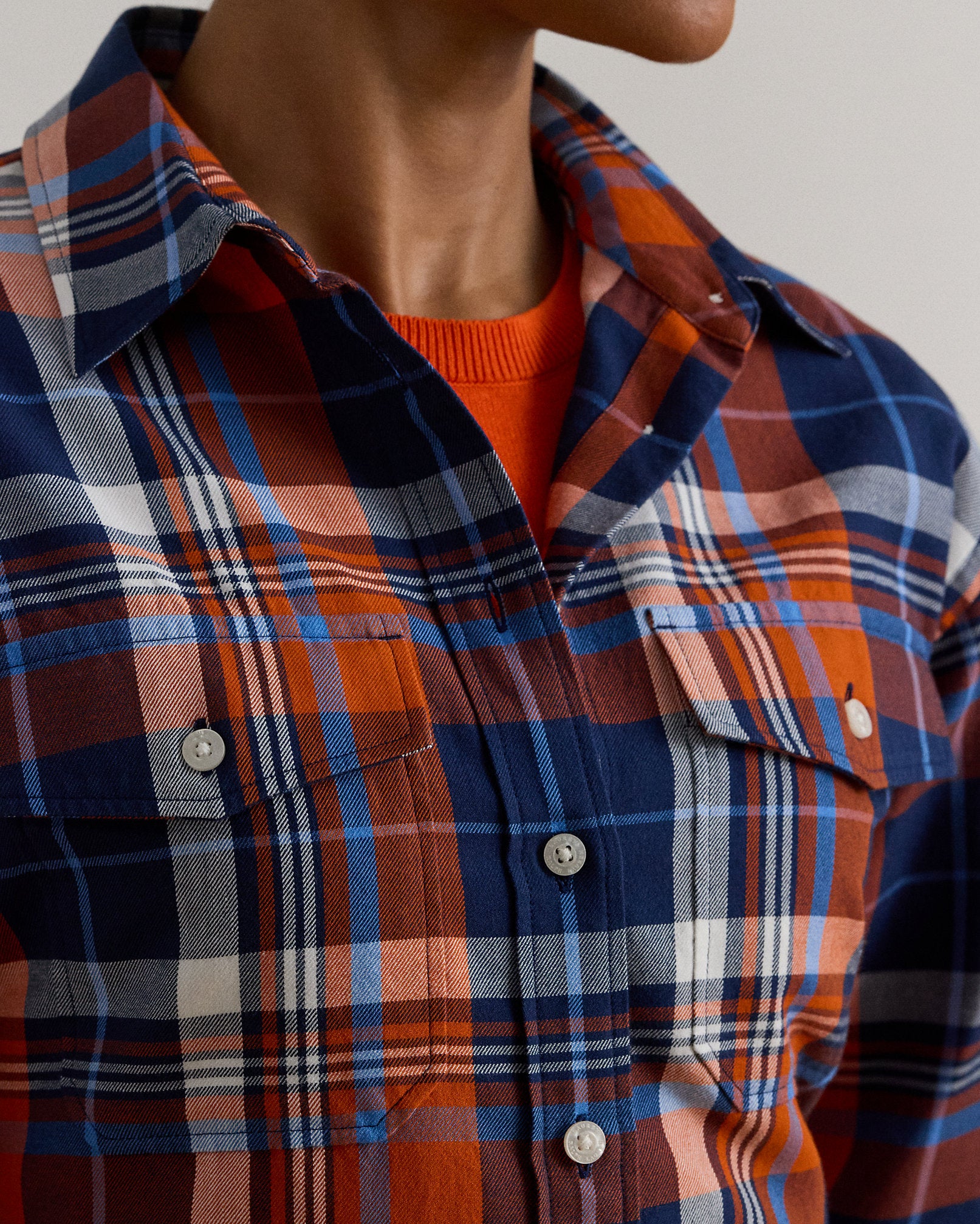 Ralph Lauren Plaid Cotton Twill Shirt