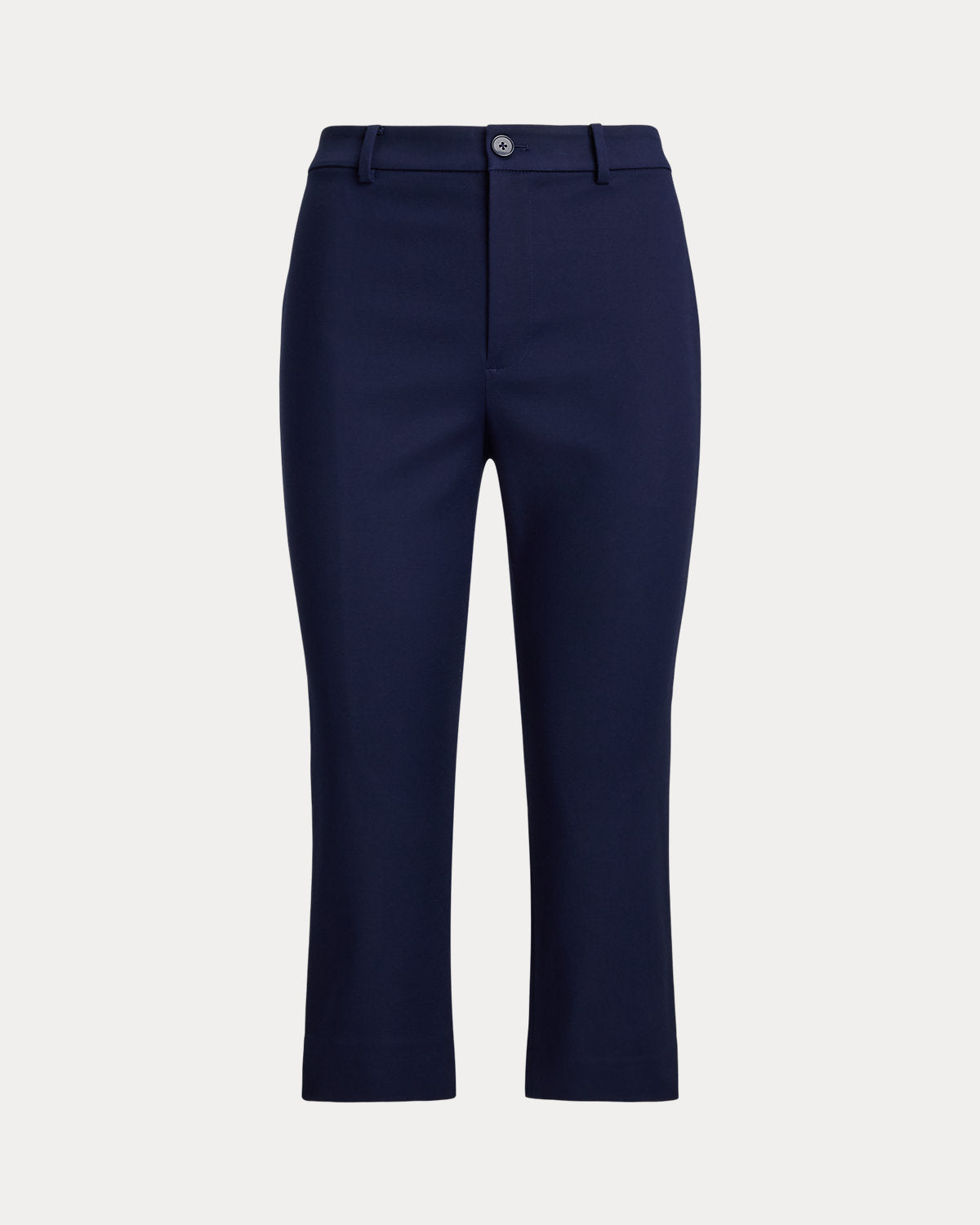 Ralph Lauren DoubleFaced Stretch Cotton Capri Pant