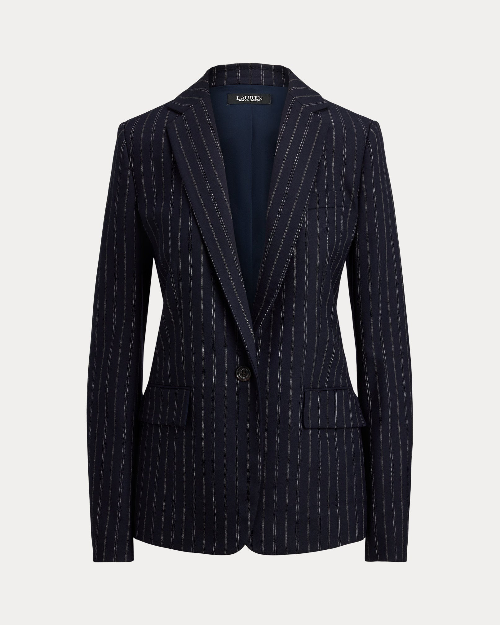Ralph Lauren Striped WoolBlend Twill Blazer