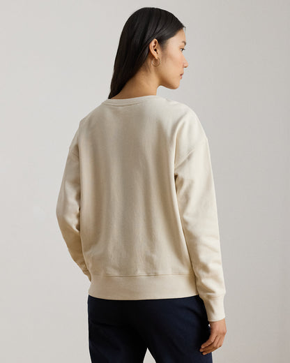 Ralph Lauren AnchorLogo Cotton French Terry Pullover