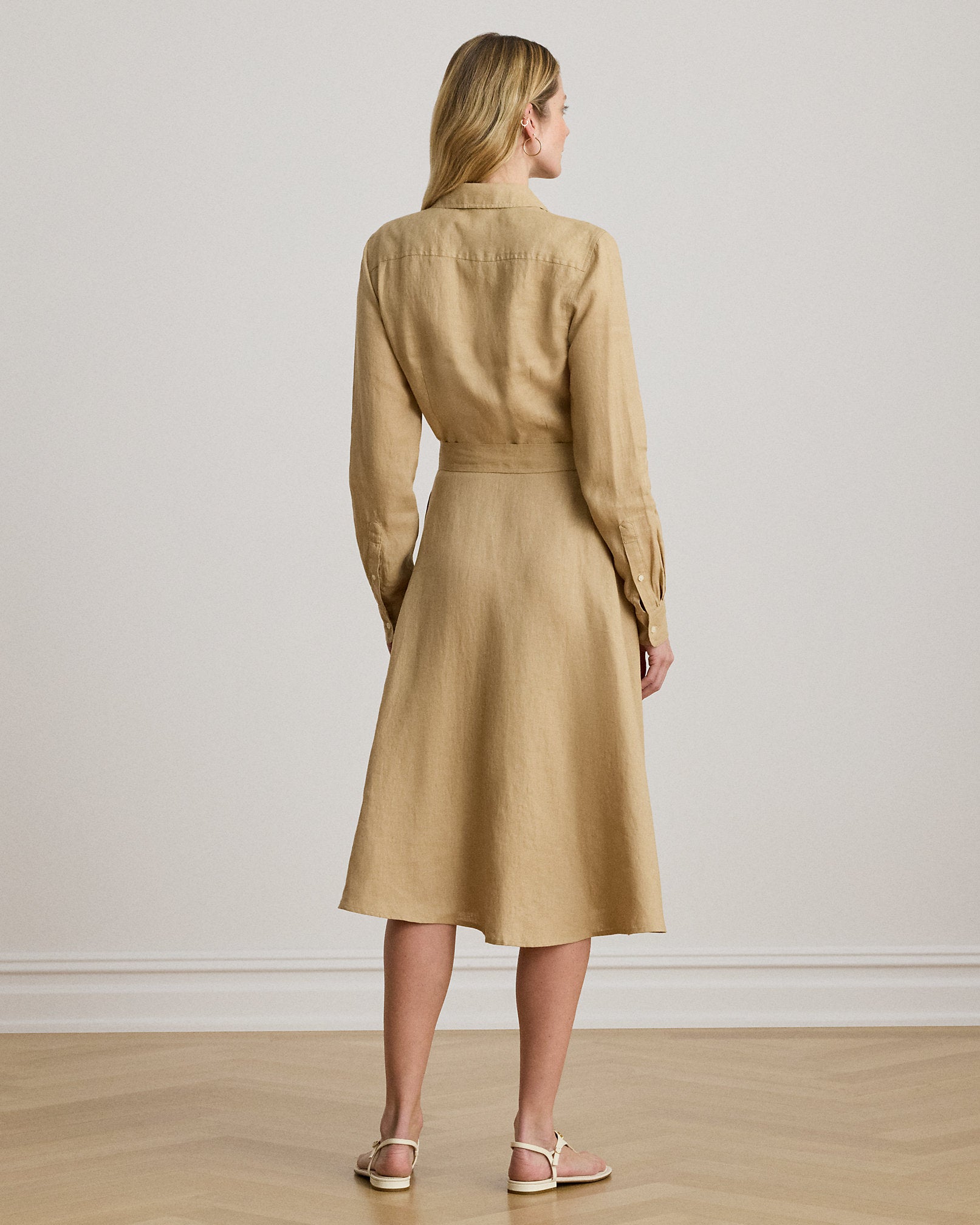 Ralph Lauren Belted Linen Shirtdress