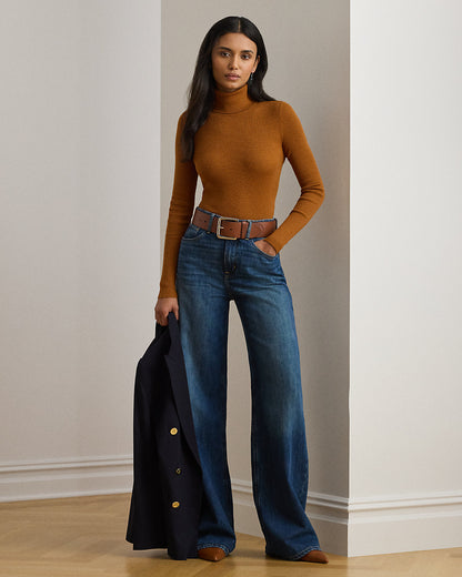 Ralph Lauren Ribbed Turtleneck Sweater