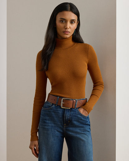 Ralph Lauren Ribbed Turtleneck Sweater