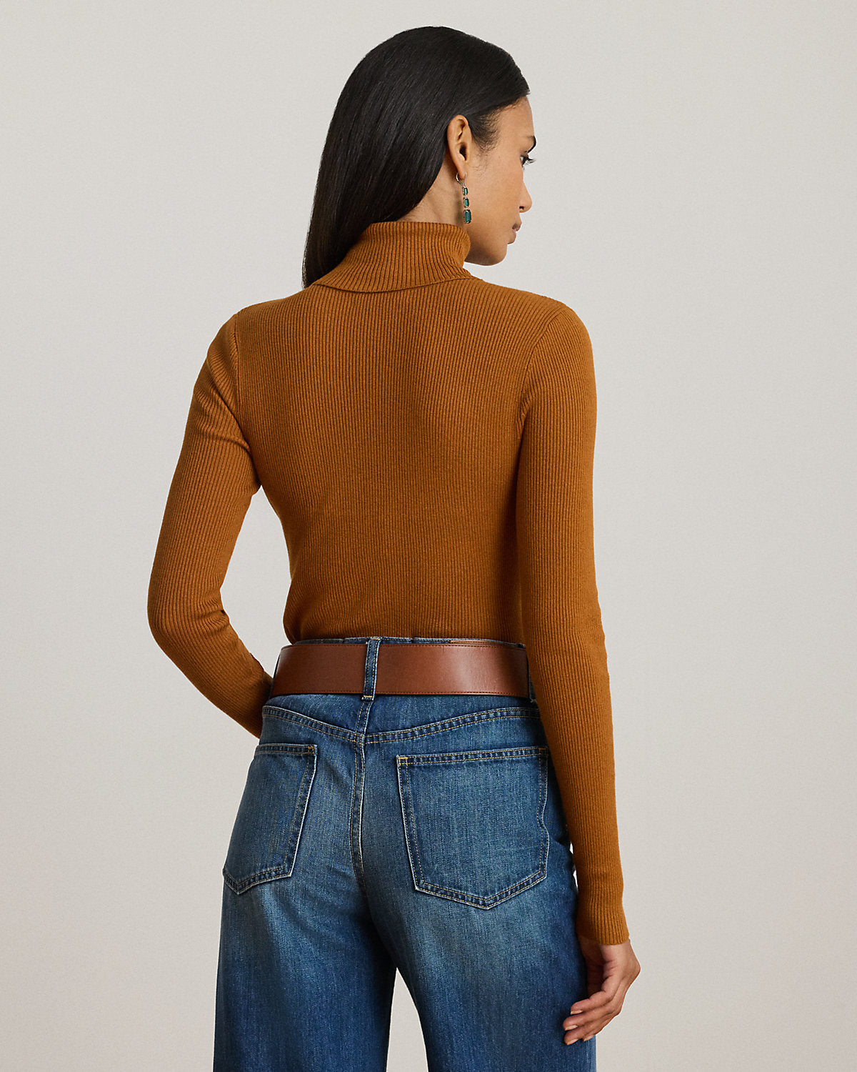 Ralph Lauren Ribbed Turtleneck Sweater
