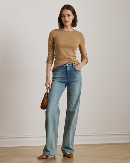 Ralph Lauren Stretch Cotton LongSleeve Tee
