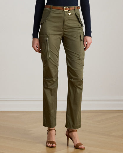 Ralph Lauren Cotton Sateen Cargo Pant