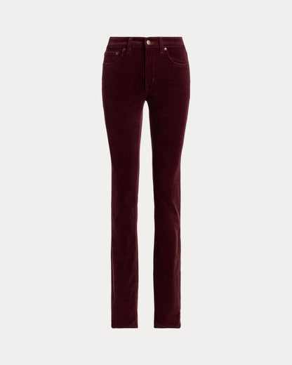 Ralph Lauren Stretch Corduroy MidRise Straight Pant