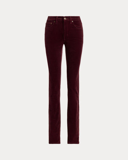 Ralph Lauren Stretch Corduroy MidRise Straight Pant