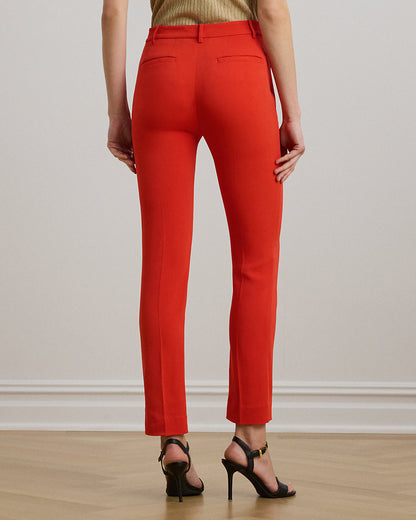 Ralph Lauren Stretch Cady Cropped Pant