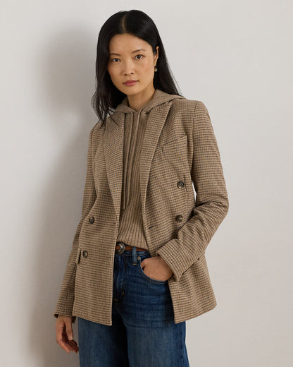 Ralph Lauren DoubleBreasted WoolBlend Twill Blazer
