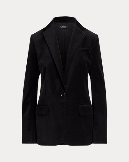 Ralph Lauren Stretch Velvet Blazer