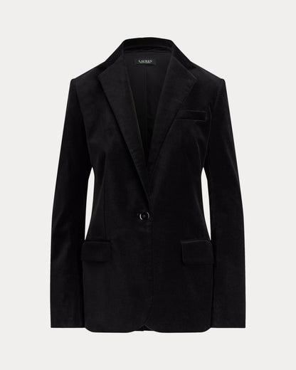 Ralph Lauren Stretch Velvet Blazer