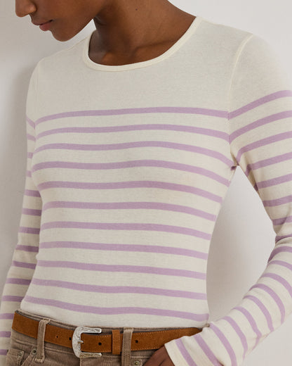 Ralph Lauren Striped Cotton LongSleeve Tee
