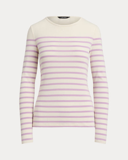 Ralph Lauren Striped Cotton LongSleeve Tee