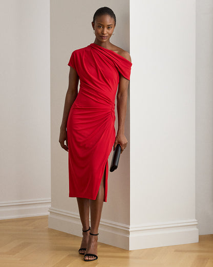 Ralph Lauren Stretch Jersey OfftheShoulder Dress