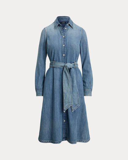Ralph Lauren Belted Denim Shirtdress