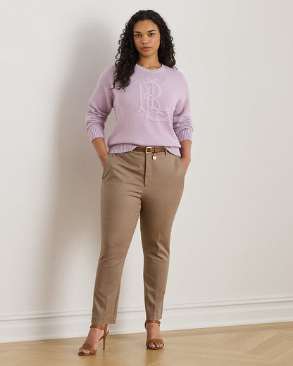 Ralph Lauren DoubleFaced Stretch Cotton Pant