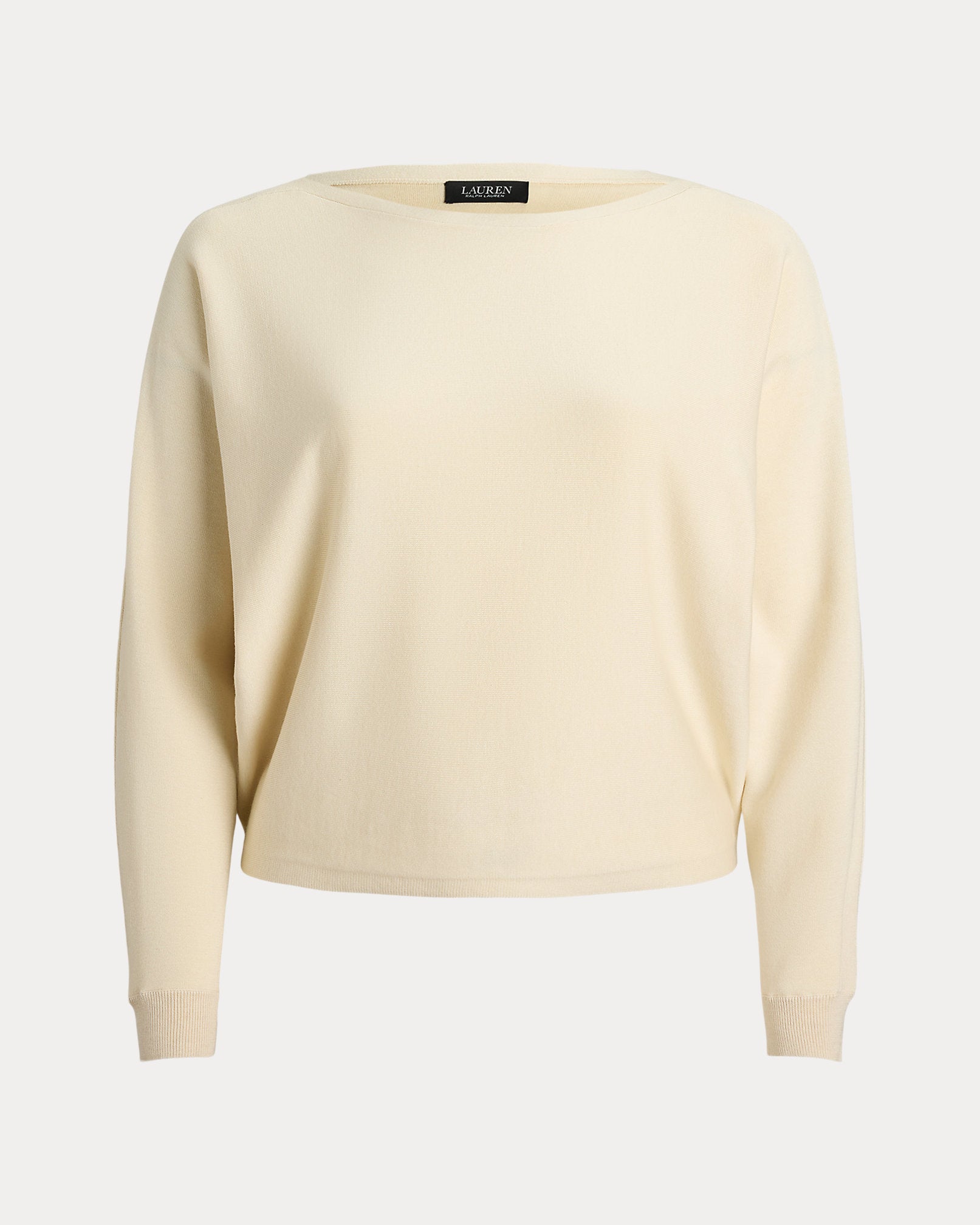 Ralph Lauren CottonBlend DolmanSleeve Sweater
