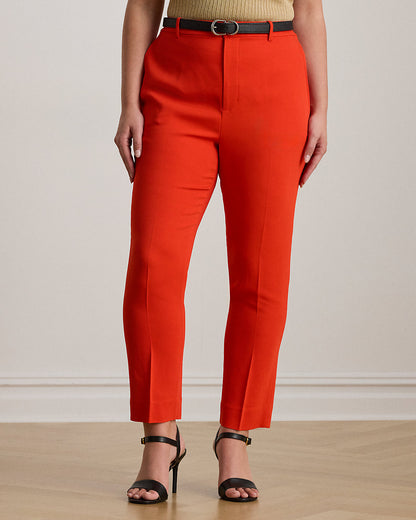 Ralph Lauren Stretch Cady Cropped Pant