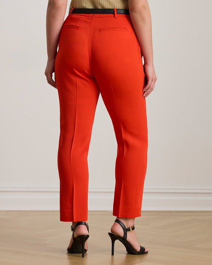 Ralph Lauren Stretch Cady Cropped Pant