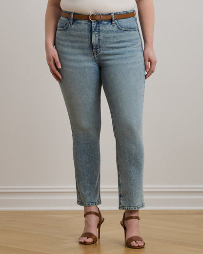 Ralph Lauren HighRise Straight Ankle Jean