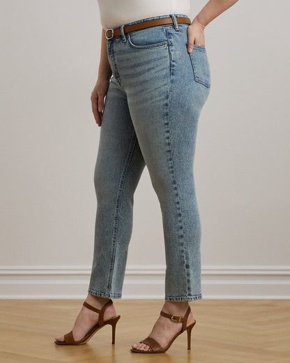 Ralph Lauren HighRise Straight Ankle Jean
