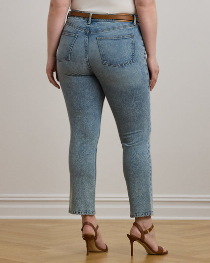 Ralph Lauren HighRise Straight Ankle Jean