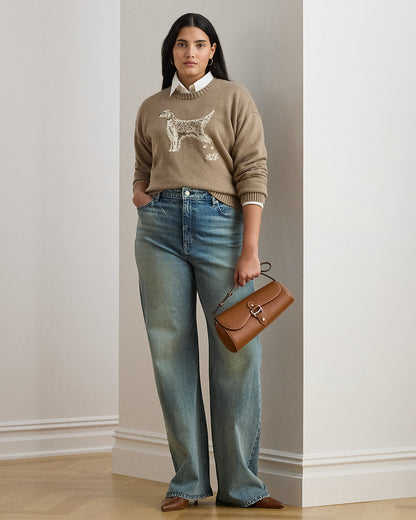 Ralph Lauren IntarsiaKnit English Setter Sweater