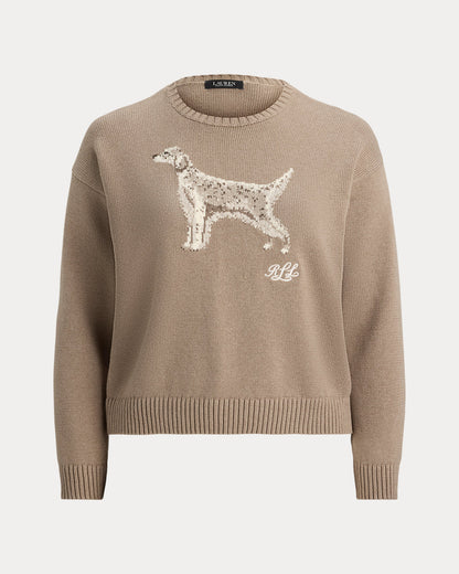 Ralph Lauren IntarsiaKnit English Setter Sweater