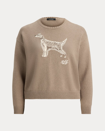 Ralph Lauren IntarsiaKnit English Setter Sweater