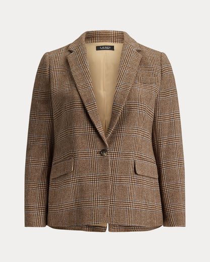 Ralph Lauren Glen Plaid WoolBlend Twill Blazer