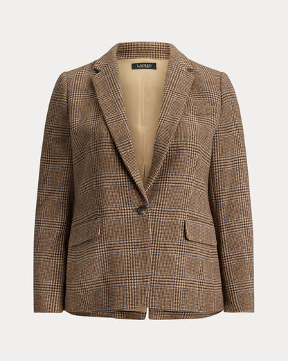Ralph Lauren Glen Plaid WoolBlend Twill Blazer